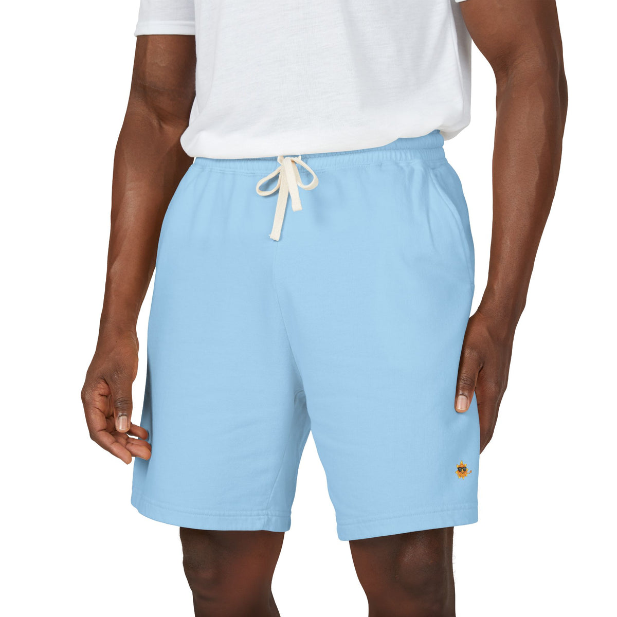 Heavenlyhigh Sun logo — Casual Lounge Sweat Shorts
