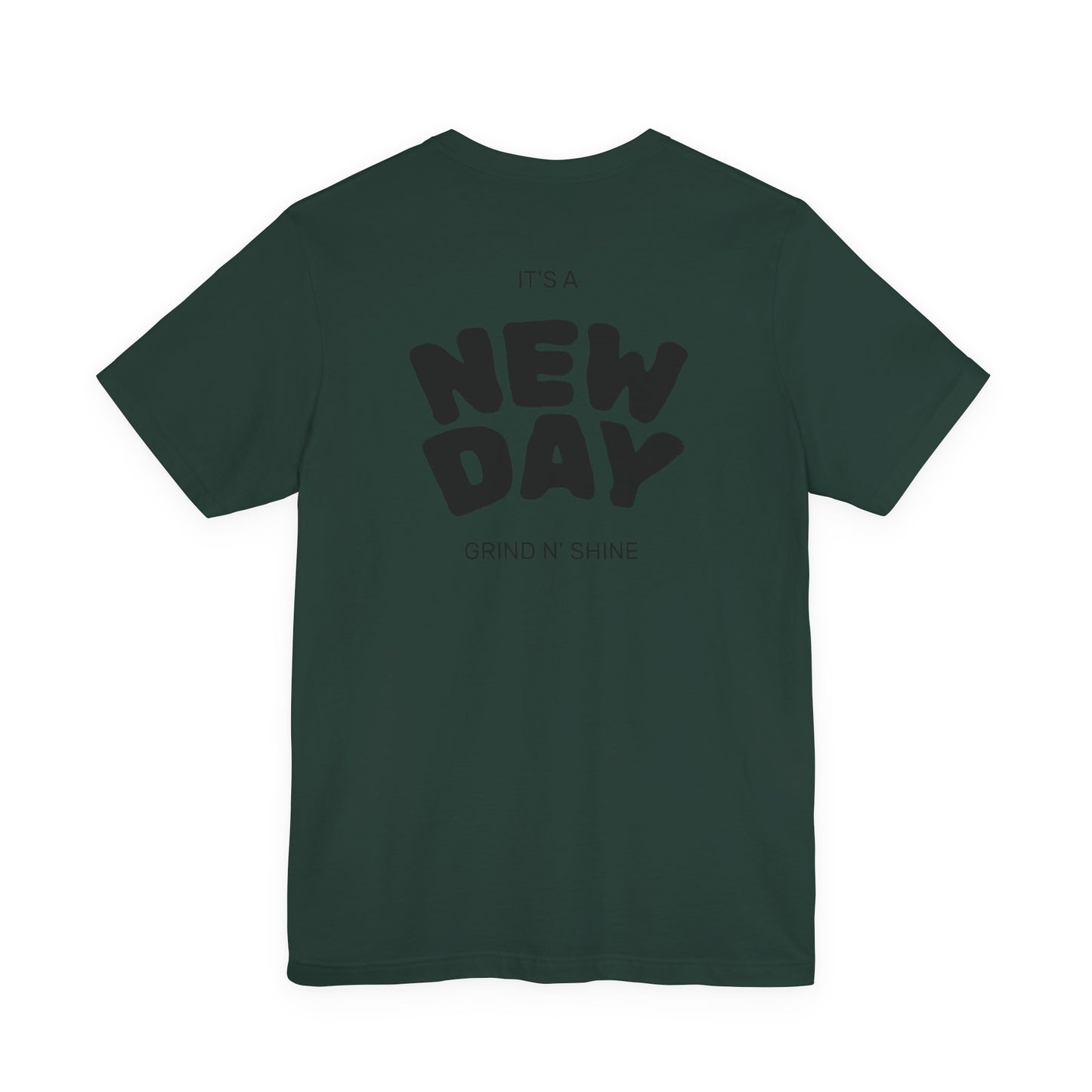 It's a New Day Unisex Tee, Motivational Shirt, Casual Wear, Gift for Him, Gift for Her, Positive Vibes, Everyday Essential