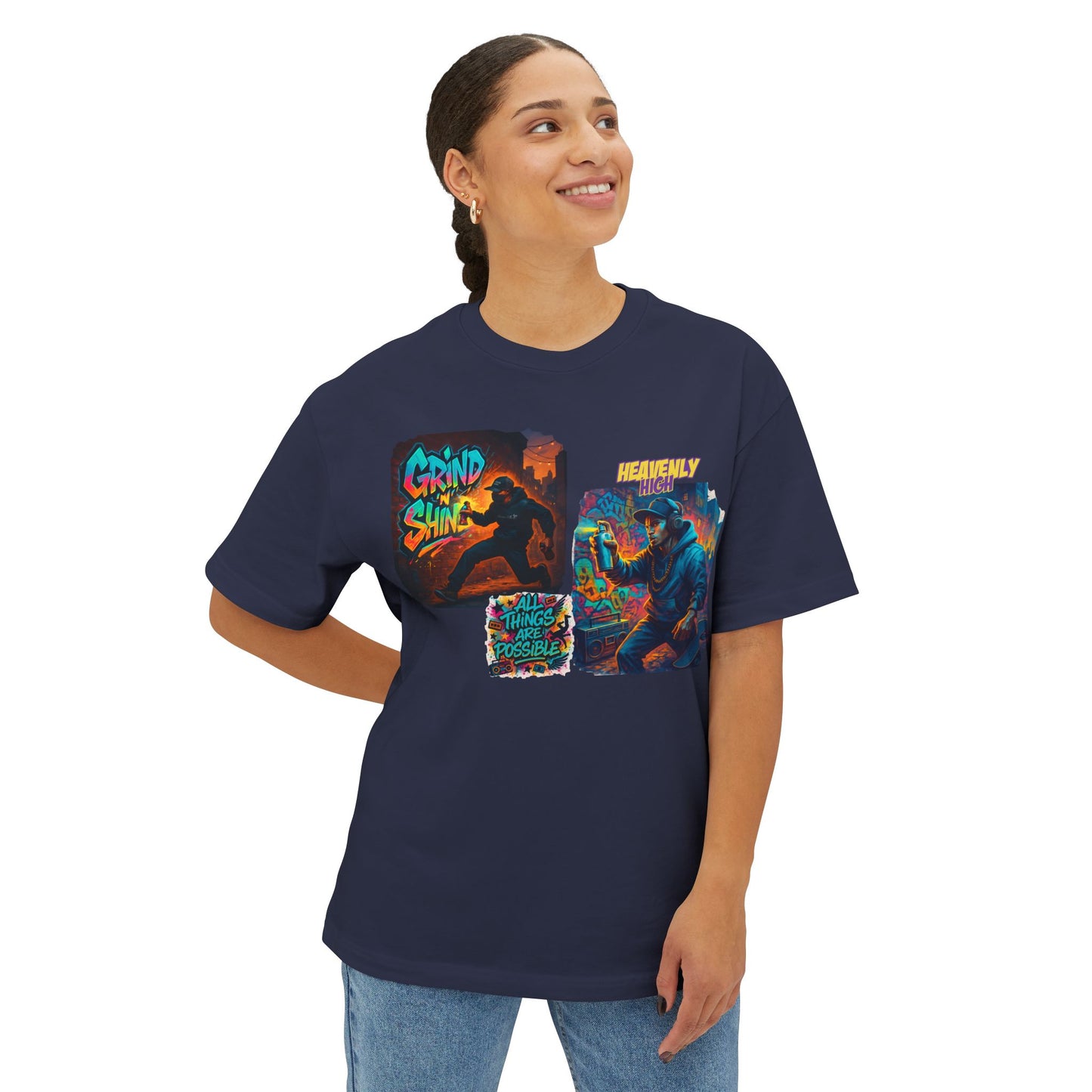 Urban Spray Printer Grind 'N' Shine Graphic Tee