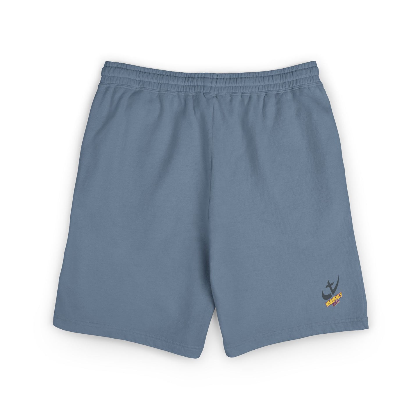 "Live Active. Stay Inspired." Sweat Shorts — Lightweight Casual Lounge Shorts (Black Logo)