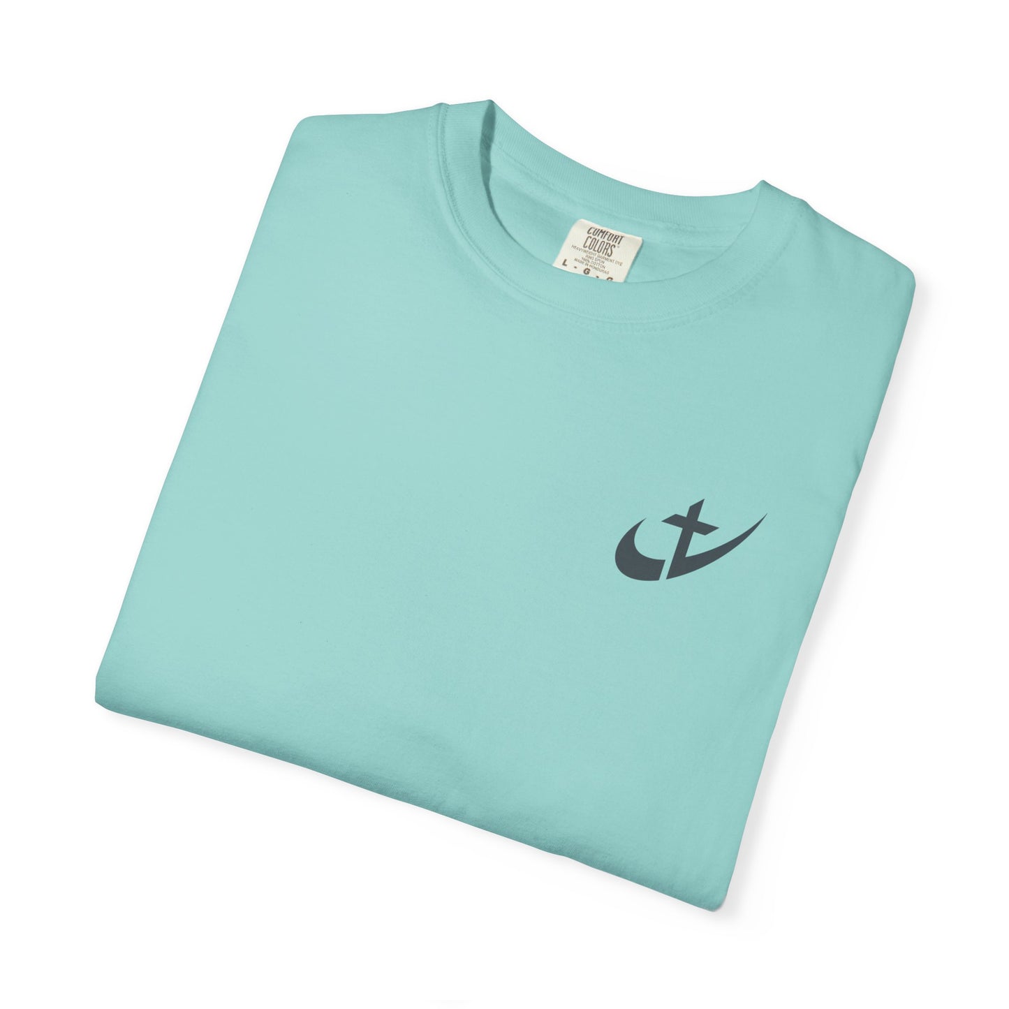 Wishing You Happiness & Success Swoosh Cross T-Shirt, Positive Vibes Motivational Clothing