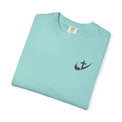 Wishing You Happiness & Success Swoosh Cross T-Shirt, Positive Vibes Motivational Clothing