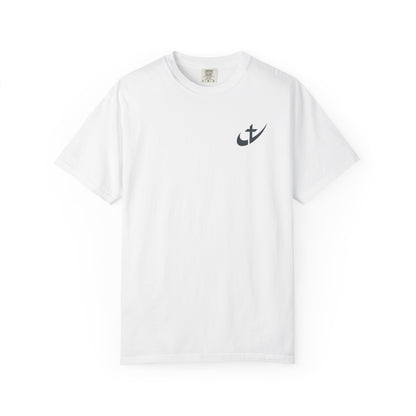 Wishing You Happiness & Success Swoosh Cross T-Shirt, Positive Vibes Motivational Clothing