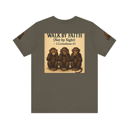 Walk By Faith Tee: Unisex Short Sleeve Shirt, Motivational Tee, Thoughtful Gift for Nature Lovers, Adventure Clothing, [...]