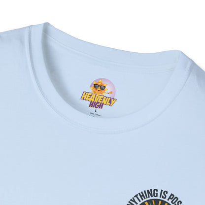 Anything Possible Motivational T-Shirt | Chill Vibes Tee for Fitness Enthusiasts, Daily Wear, Gym Motivation, Gift for Him/Her, Casual Style