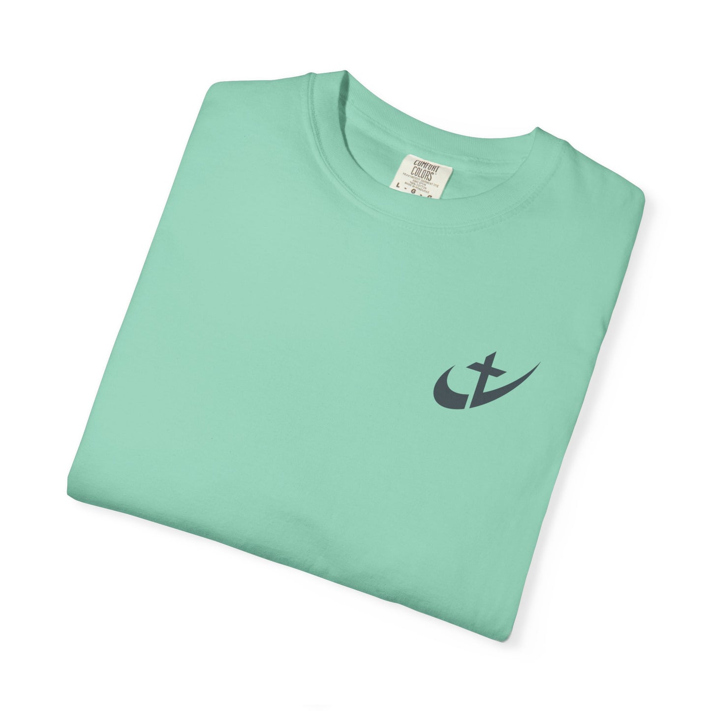 Wishing You Happiness & Success Swoosh Cross T-Shirt, Positive Vibes Motivational Clothing