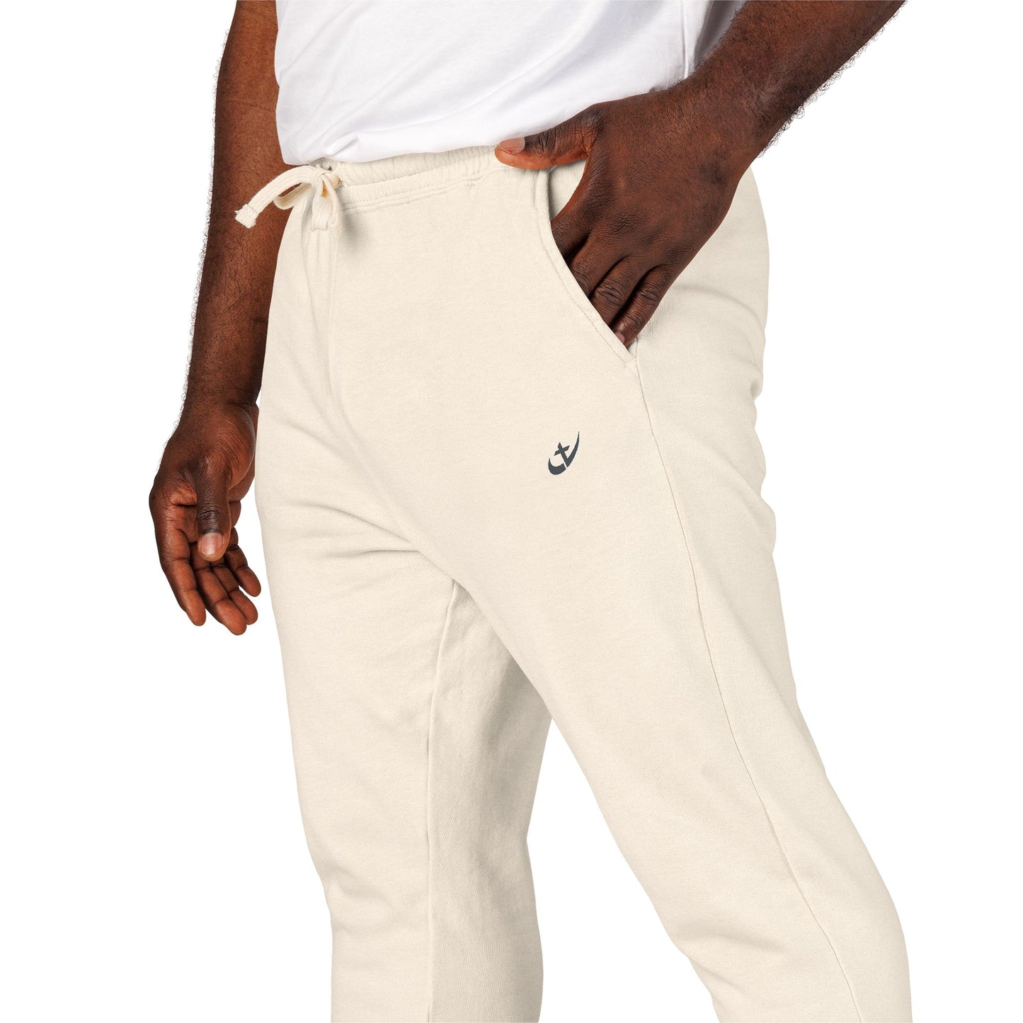 HeavenlyHigh Swoosh Sweatpants —  Athletic Fleece  Joggers
