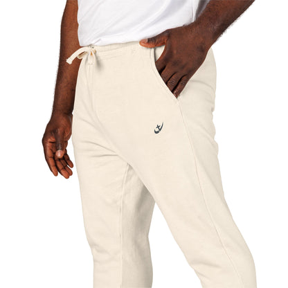 HeavenlyHigh Swoosh Sweatpants —  Athletic Fleece  Joggers