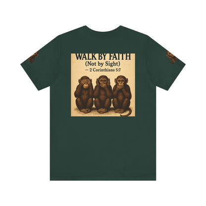 Walk By Faith Tee: Unisex Short Sleeve Shirt, Motivational Tee, Thoughtful Gift for Nature Lovers, Adventure Clothing, [...]