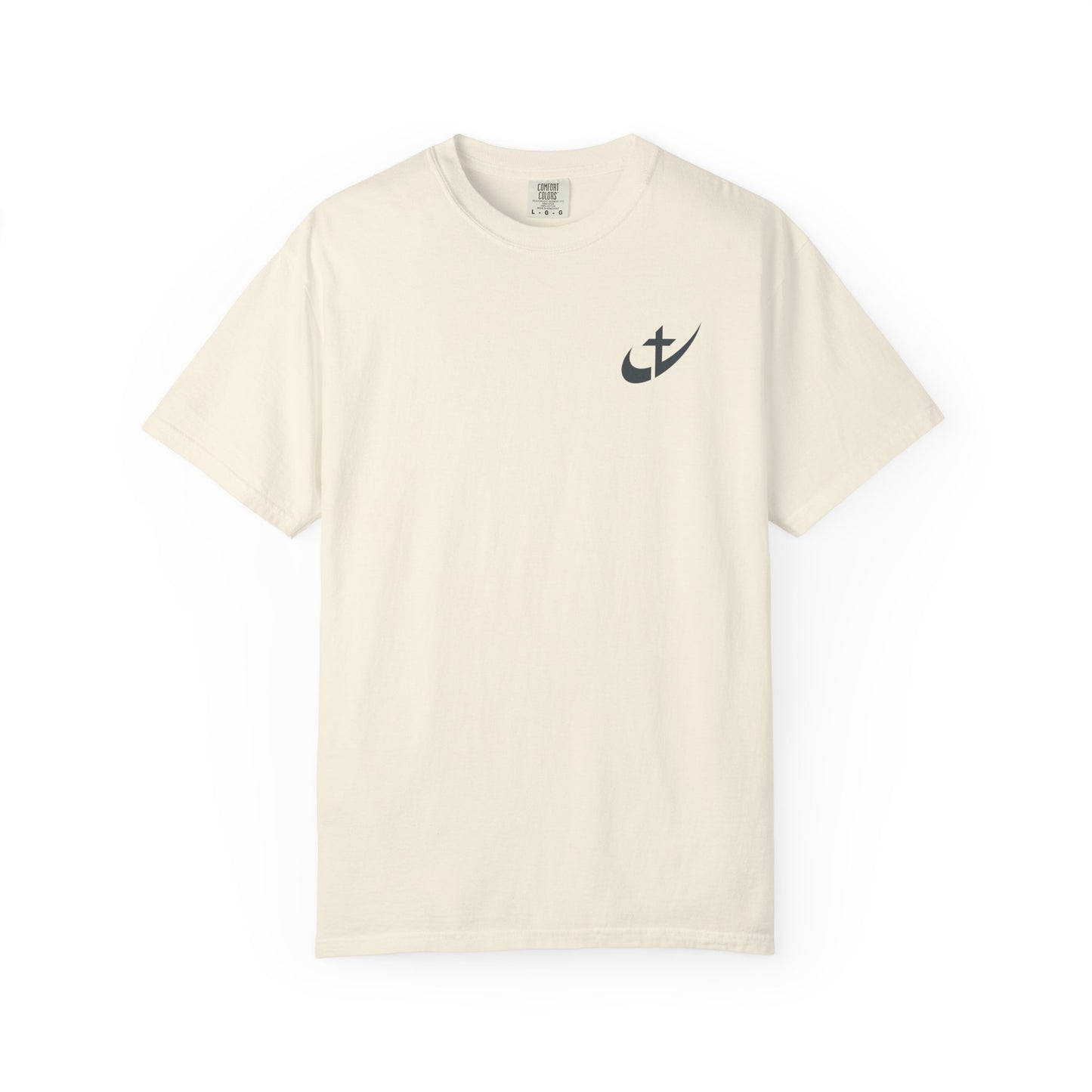 Wishing You Happiness & Success Swoosh Cross T-Shirt, Positive Vibes Motivational Clothing