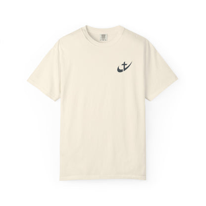 Wishing You Happiness & Success Swoosh Cross T-Shirt, Positive Vibes Motivational Clothing