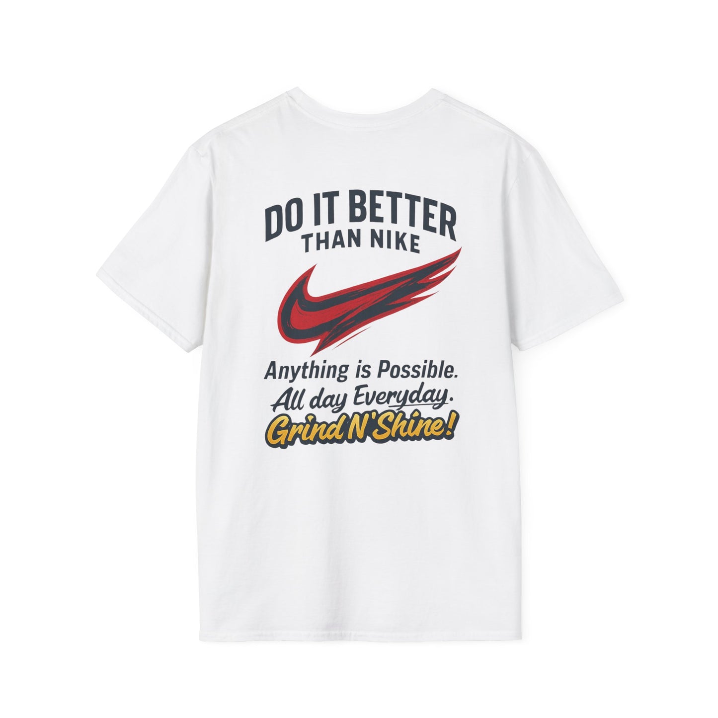 Anything Possible Motivational T-Shirt | Chill Vibes Tee for Fitness Enthusiasts, Daily Wear, Gym Motivation, Gift for Him/Her, Casual Style