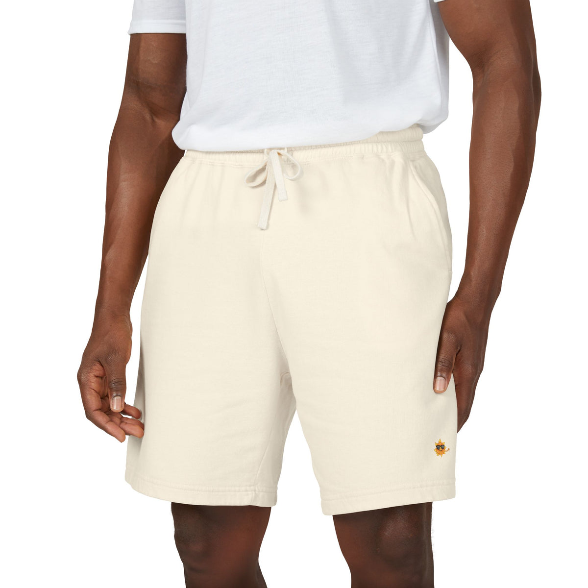 Heavenlyhigh Sun logo — Casual Lounge Sweat Shorts