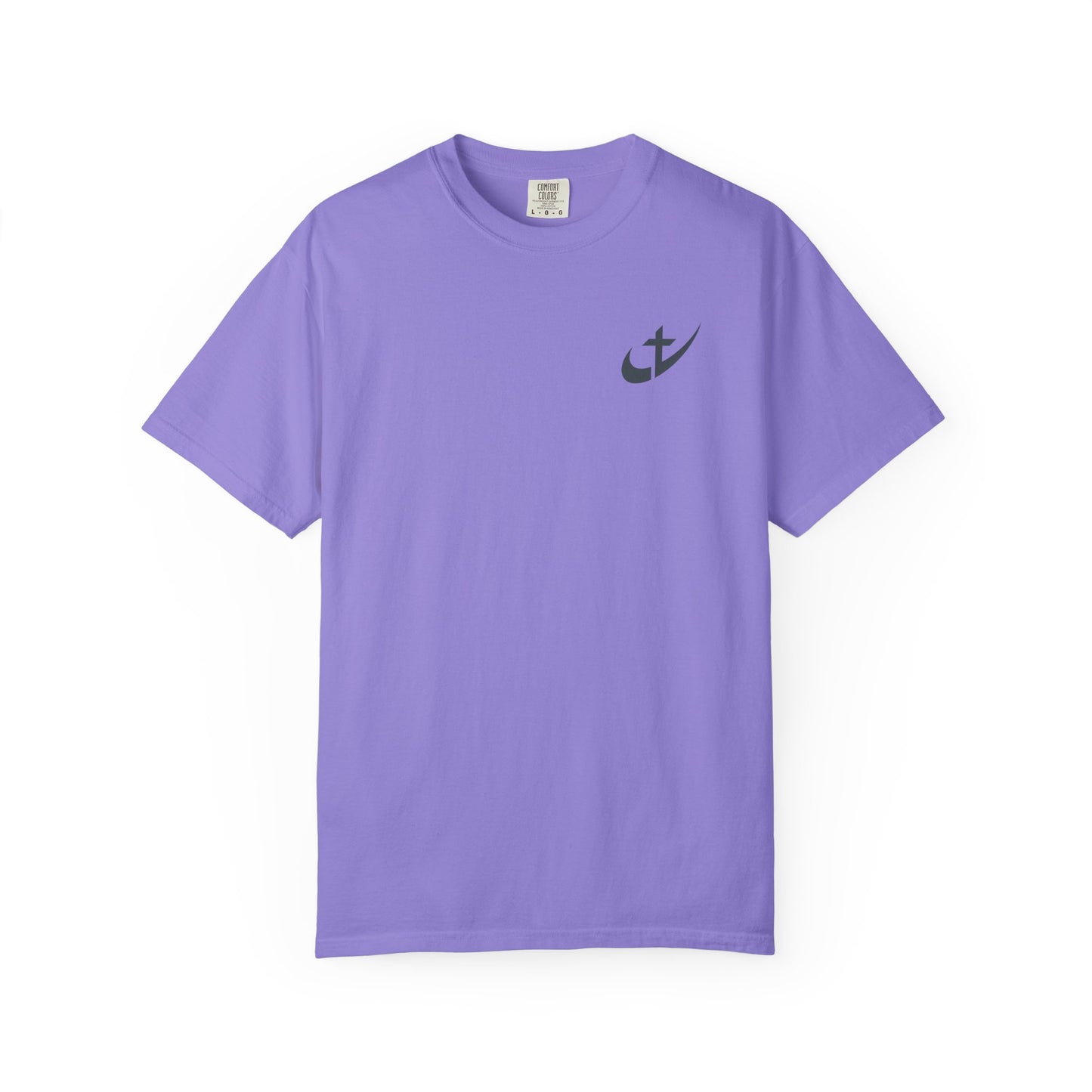 Wishing You Happiness & Success Swoosh Cross T-Shirt, Positive Vibes Motivational Clothing