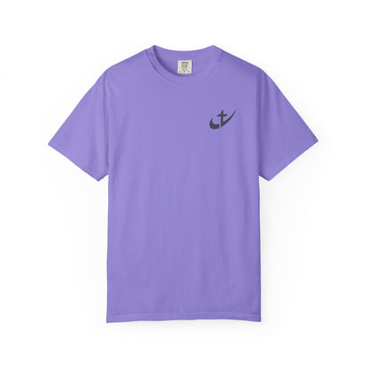 Wishing You Happiness & Success Swoosh Cross T-Shirt, Positive Vibes Motivational Clothing
