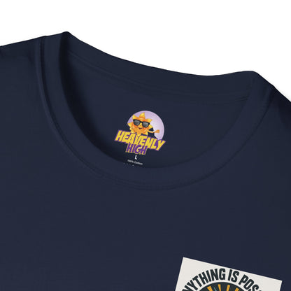 Anything Possible Motivational T-Shirt | Chill Vibes Tee for Fitness Enthusiasts, Daily Wear, Gym Motivation, Gift for Him/Her, Casual Style