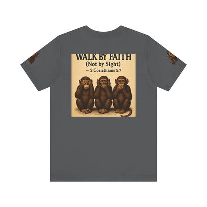 Walk By Faith Tee: Unisex Short Sleeve Shirt, Motivational Tee, Thoughtful Gift for Nature Lovers, Adventure Clothing, [...]