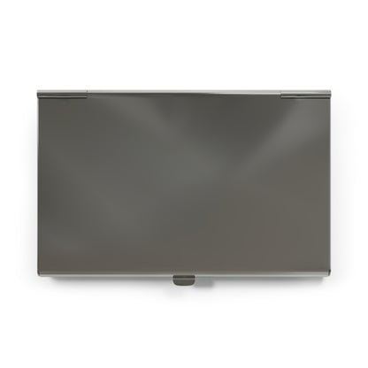 Inspirational Business Card Holder, Motivational Card Case, Desk Accessory, Gift for Professionals, Keep Going Quote Holder