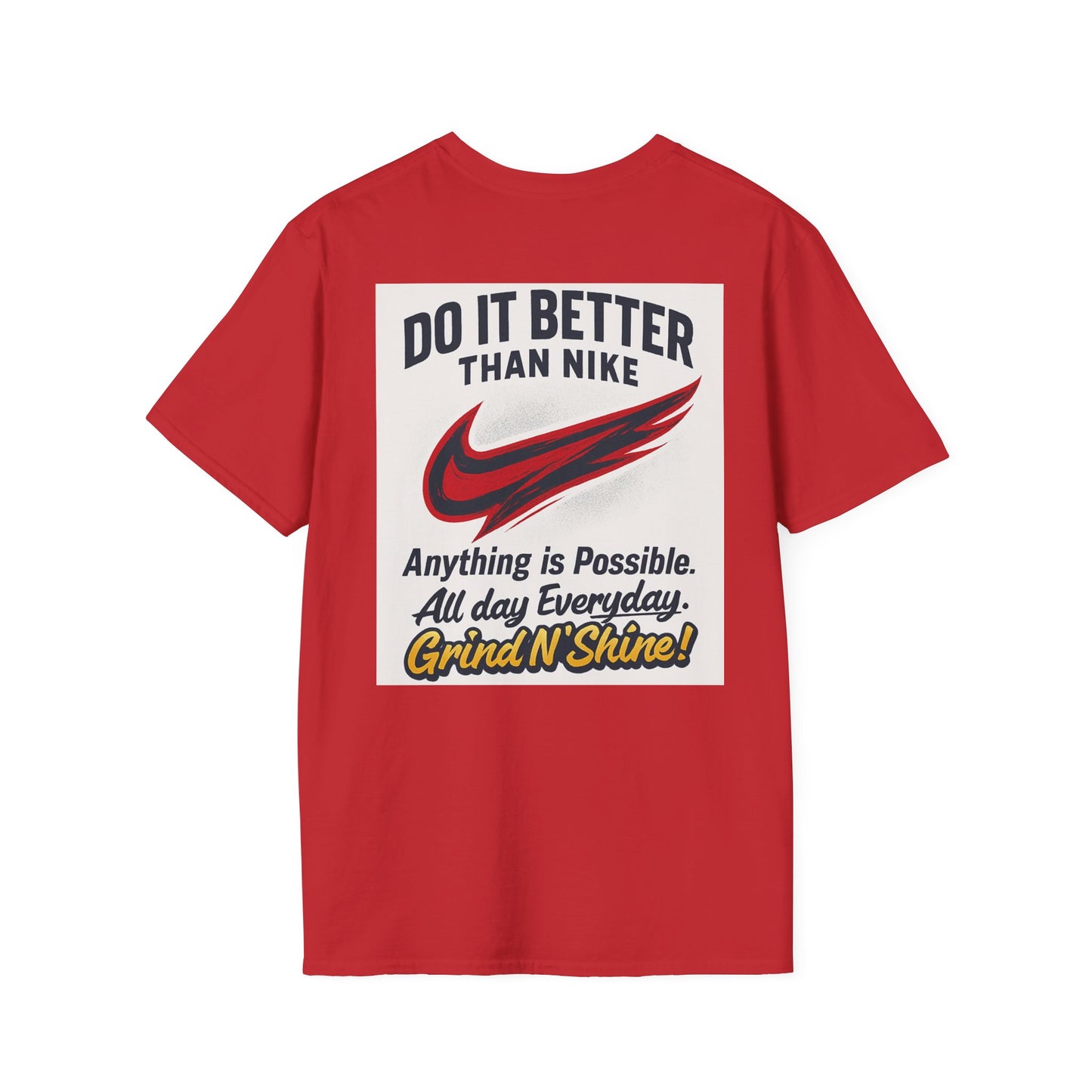 Anything Possible Motivational T-Shirt | Uplifting Vibes Tee for Fitness Enthusiasts, Gym Motivation