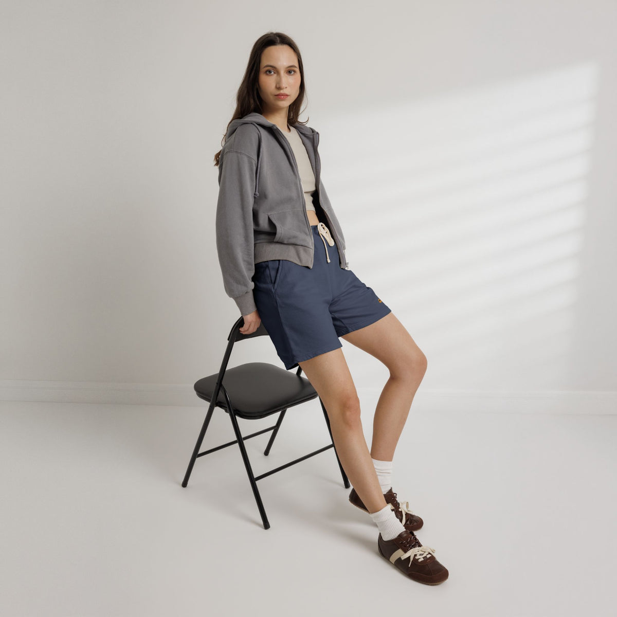 Heavenlyhigh Sun logo — Casual Lounge Sweat Shorts
