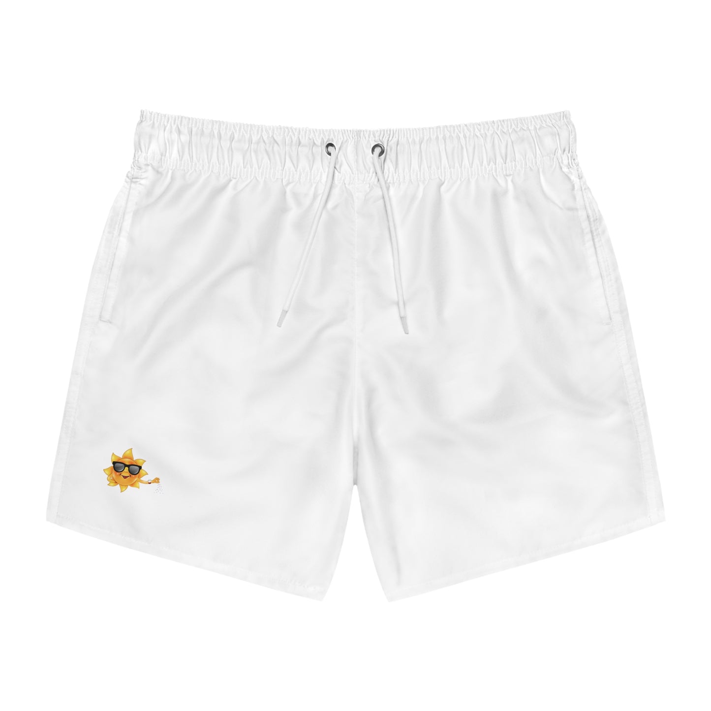 Heavenlyhigh Sun— White Swim Trunks, Beachwear, & Pool Parties