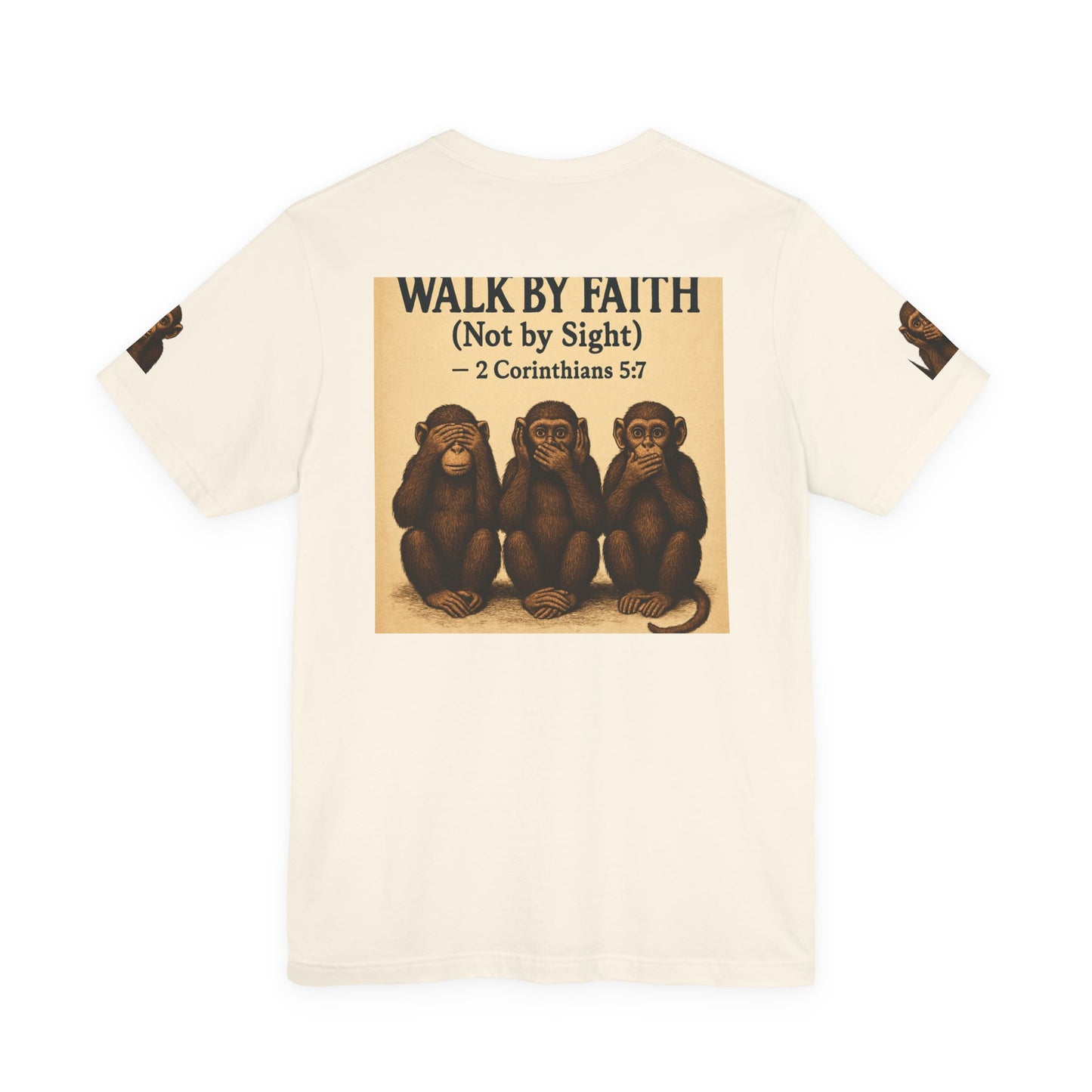 Walk By Faith Tee: Unisex Short Sleeve Shirt, Motivational Tee, Thoughtful Gift for Nature Lovers, Adventure Clothing, [...]