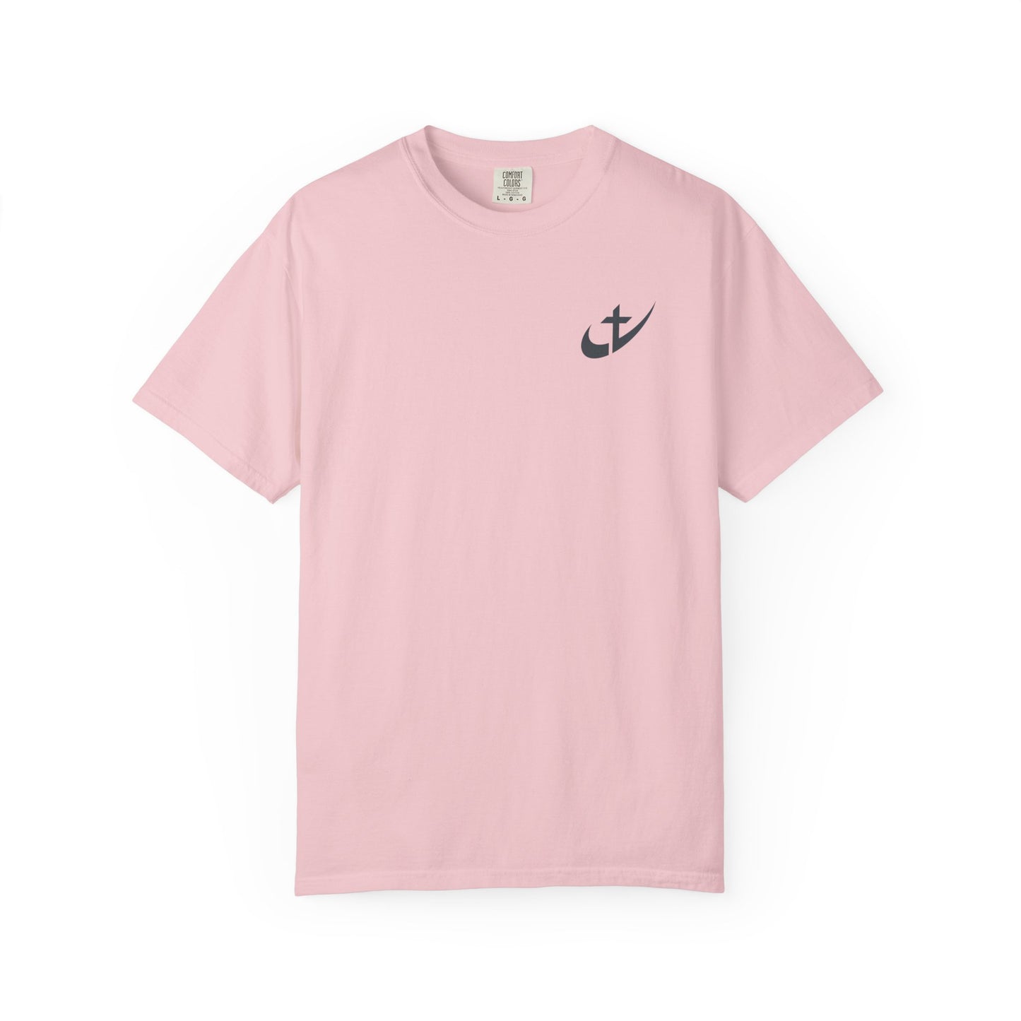 Wishing You Happiness & Success Swoosh Cross T-Shirt, Positive Vibes Motivational Clothing