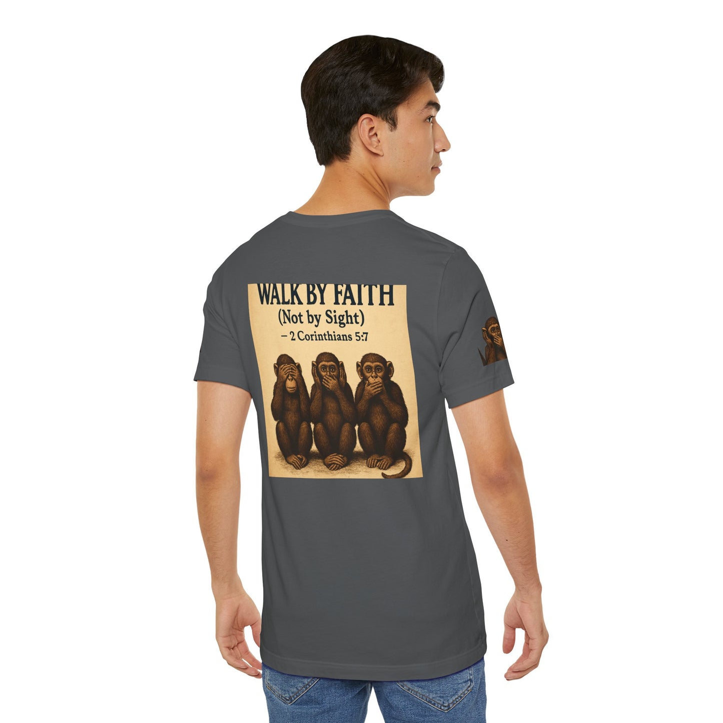 Walk By Faith Tee: Unisex Short Sleeve Shirt, Motivational Tee, Thoughtful Gift for Nature Lovers, Adventure Clothing, [...]