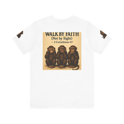 Walk By Faith Tee: Unisex Short Sleeve Shirt, Motivational Tee, Thoughtful Gift for Nature Lovers, Adventure Clothing, [...]