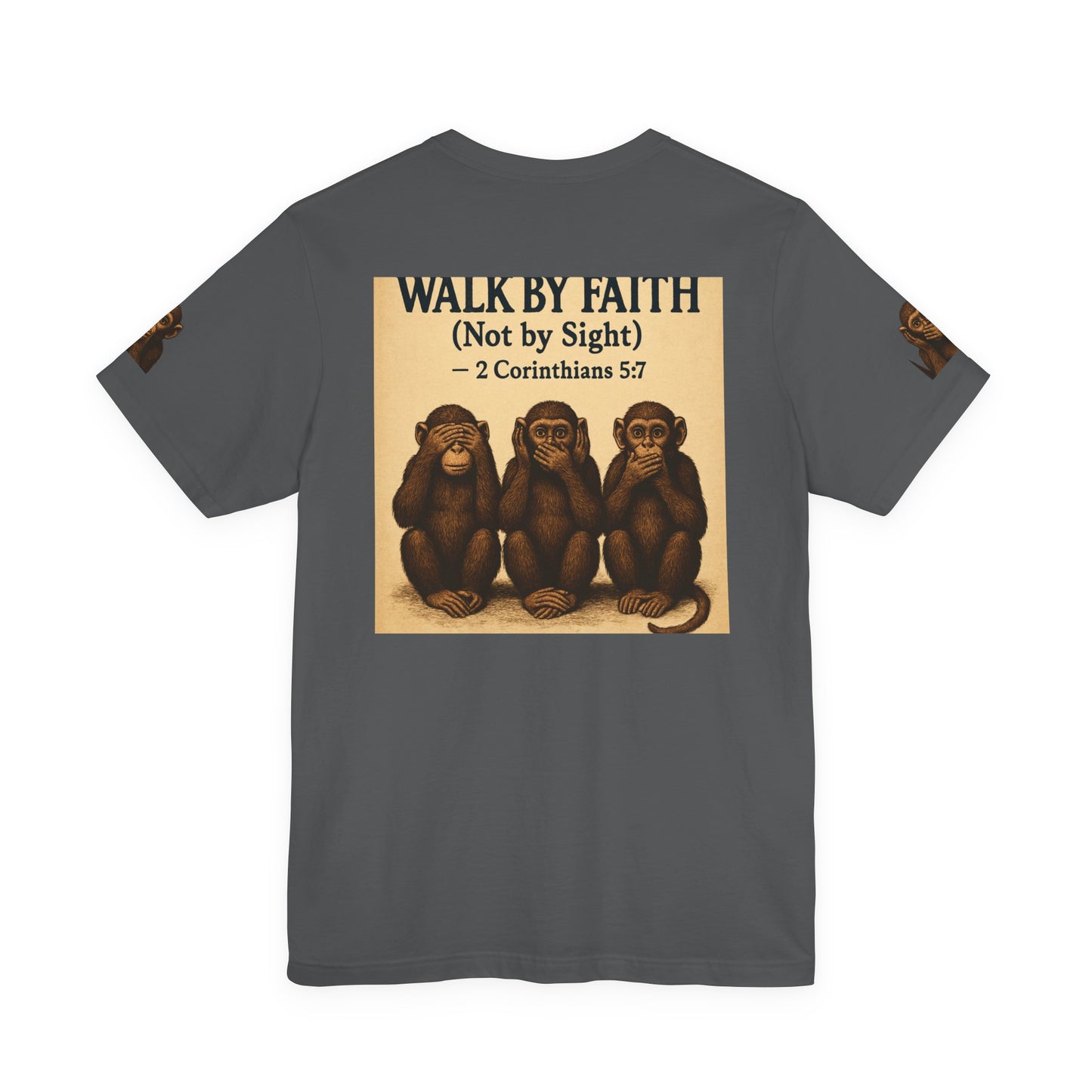 Walk By Faith Tee: Unisex Short Sleeve Shirt, Motivational Tee, Thoughtful Gift for Nature Lovers, Adventure Clothing, [...]