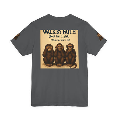 Walk By Faith Tee: Unisex Short Sleeve Shirt, Motivational Tee, Thoughtful Gift for Nature Lovers, Adventure Clothing, [...]