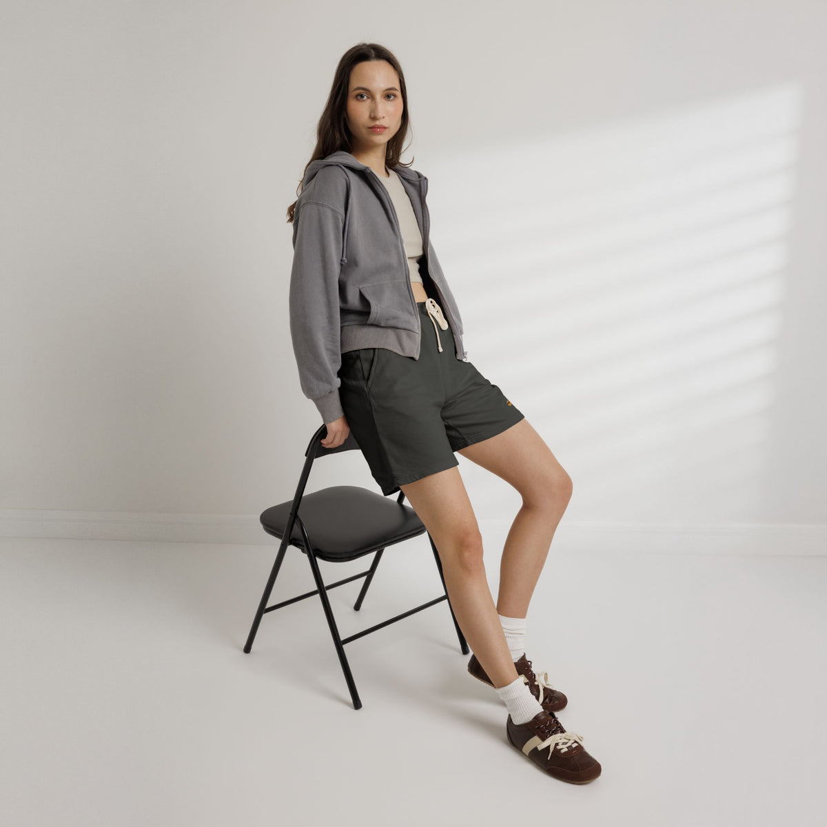 Heavenlyhigh Sun logo — Casual Lounge Sweat Shorts