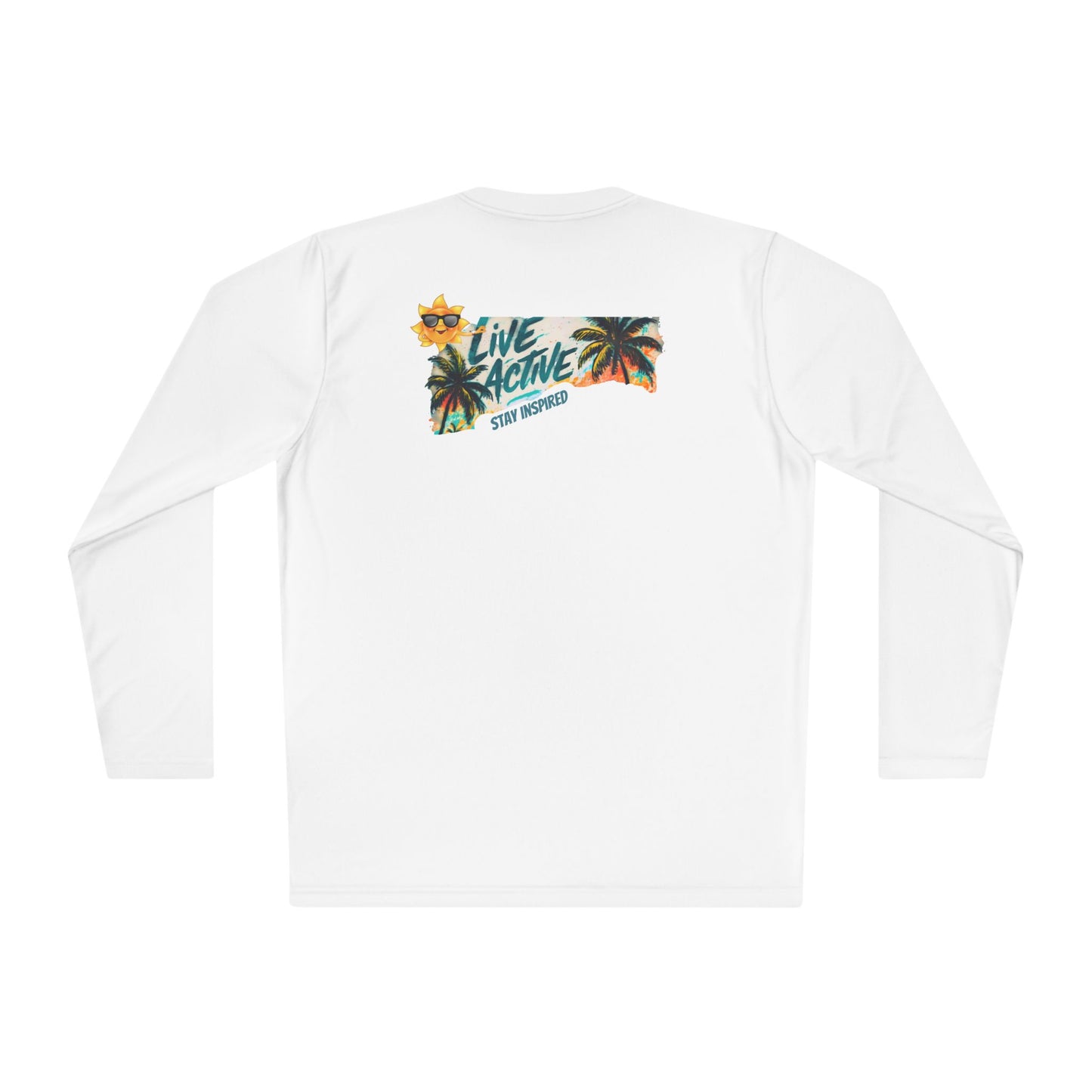 Live Active Tropical Long Sleeve Tee — Performance Beach Tee