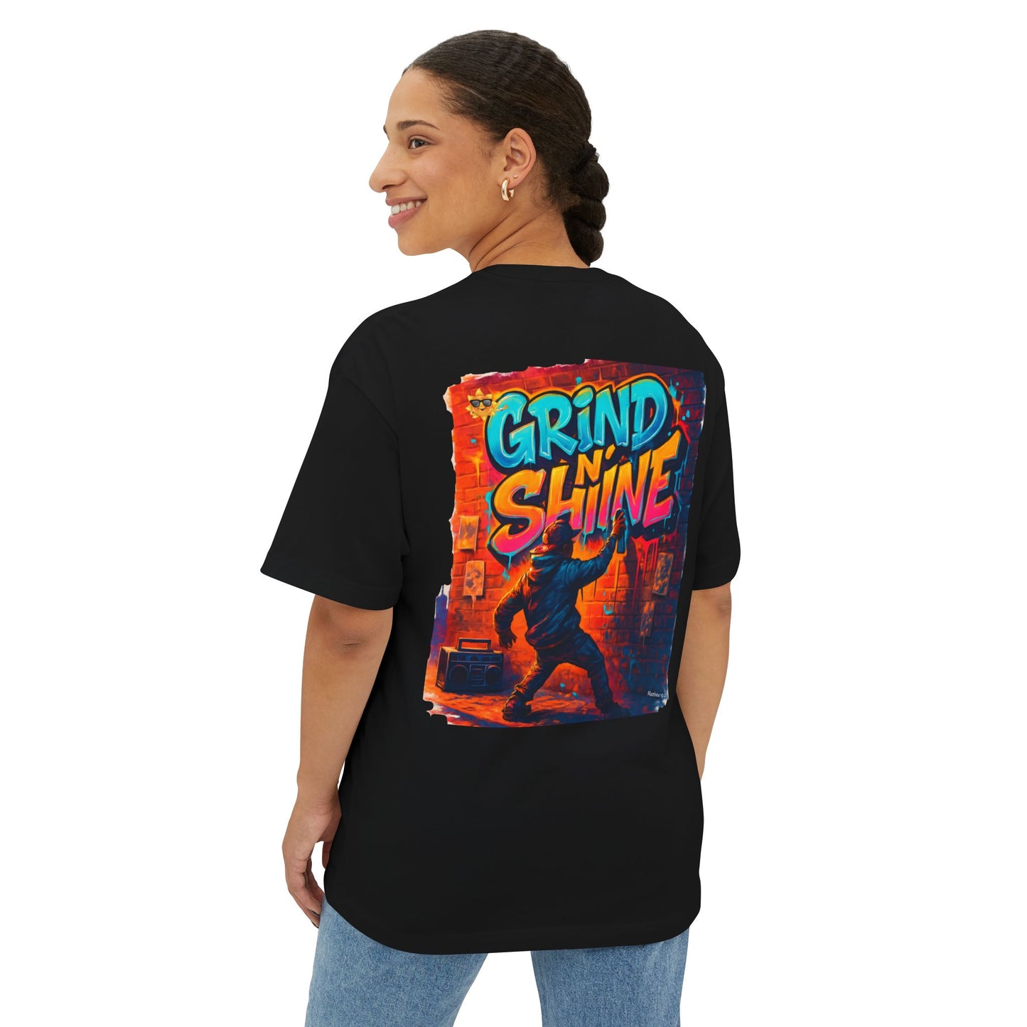 Urban Spray Printer Grind 'N' Shine Graphic Tee
