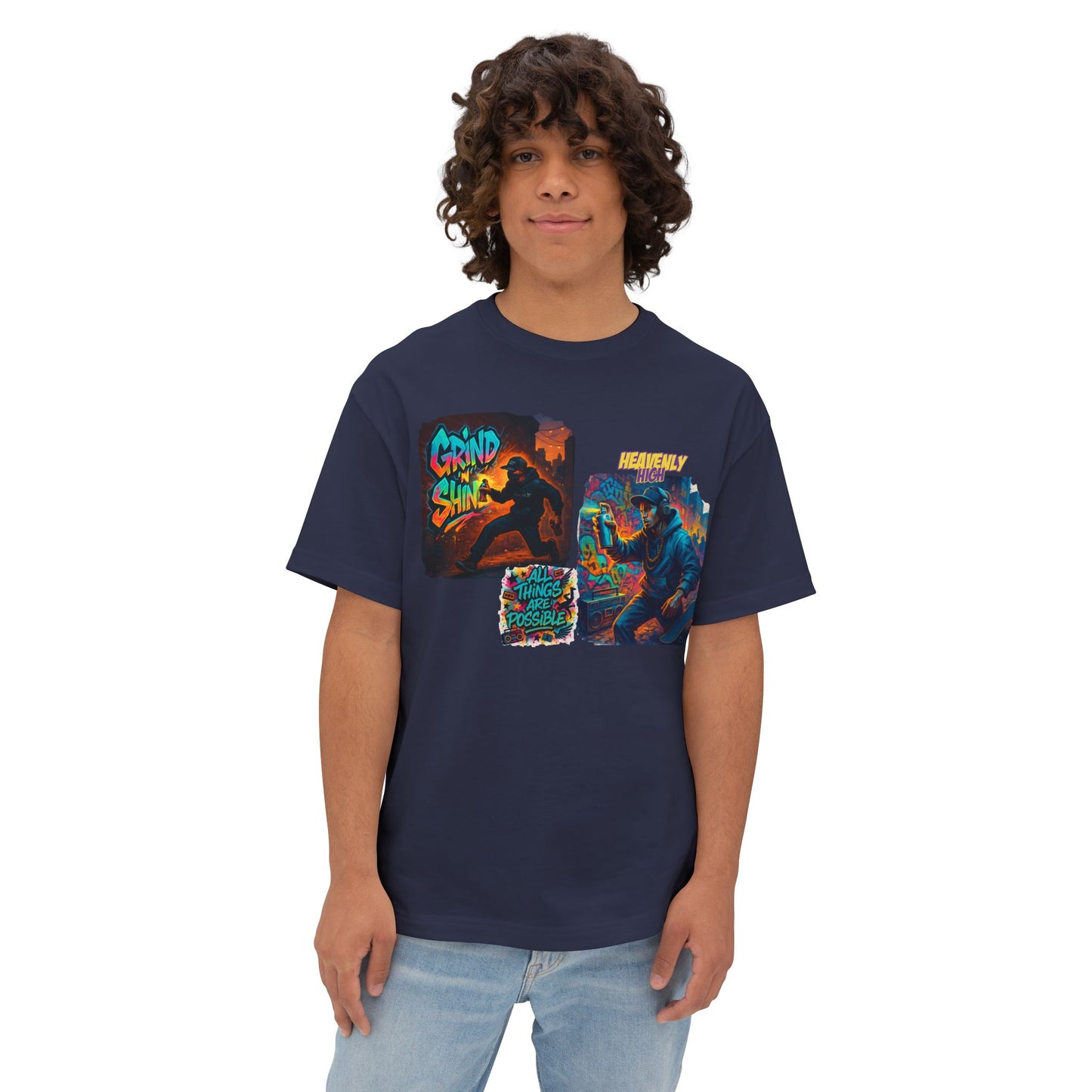 Urban Spray Printer Grind 'N' Shine Graphic Tee