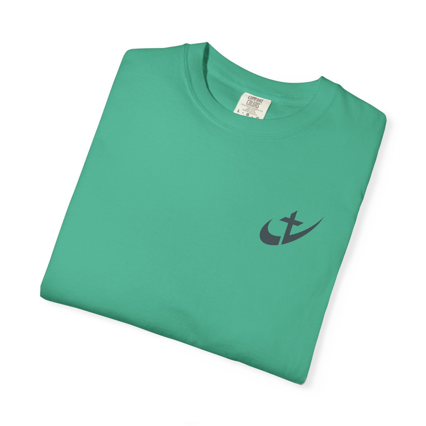 Wishing You Happiness & Success Swoosh Cross T-Shirt, Positive Vibes Motivational Clothing