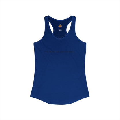 Women's "Live Active. Stay Inspired." Tank (Black Logo)