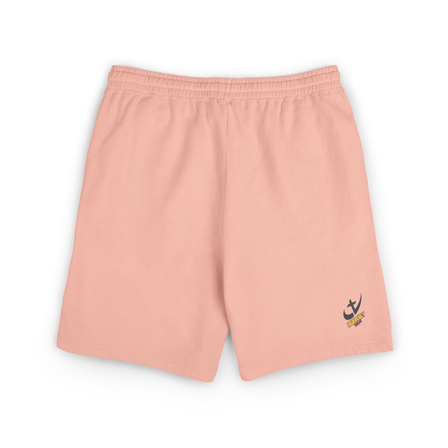 "Live Active. Stay Inspired." Sweat Shorts — Lightweight Casual Lounge Shorts (Black Logo)