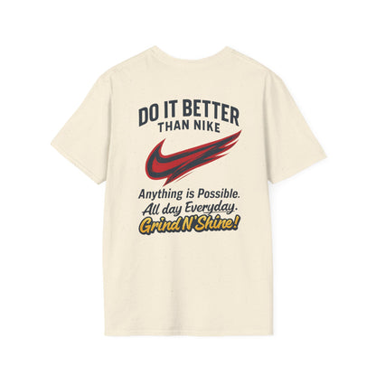 Anything Possible Motivational T-Shirt | Chill Vibes Tee for Fitness Enthusiasts, Daily Wear, Gym Motivation, Gift for Him/Her, Casual Style