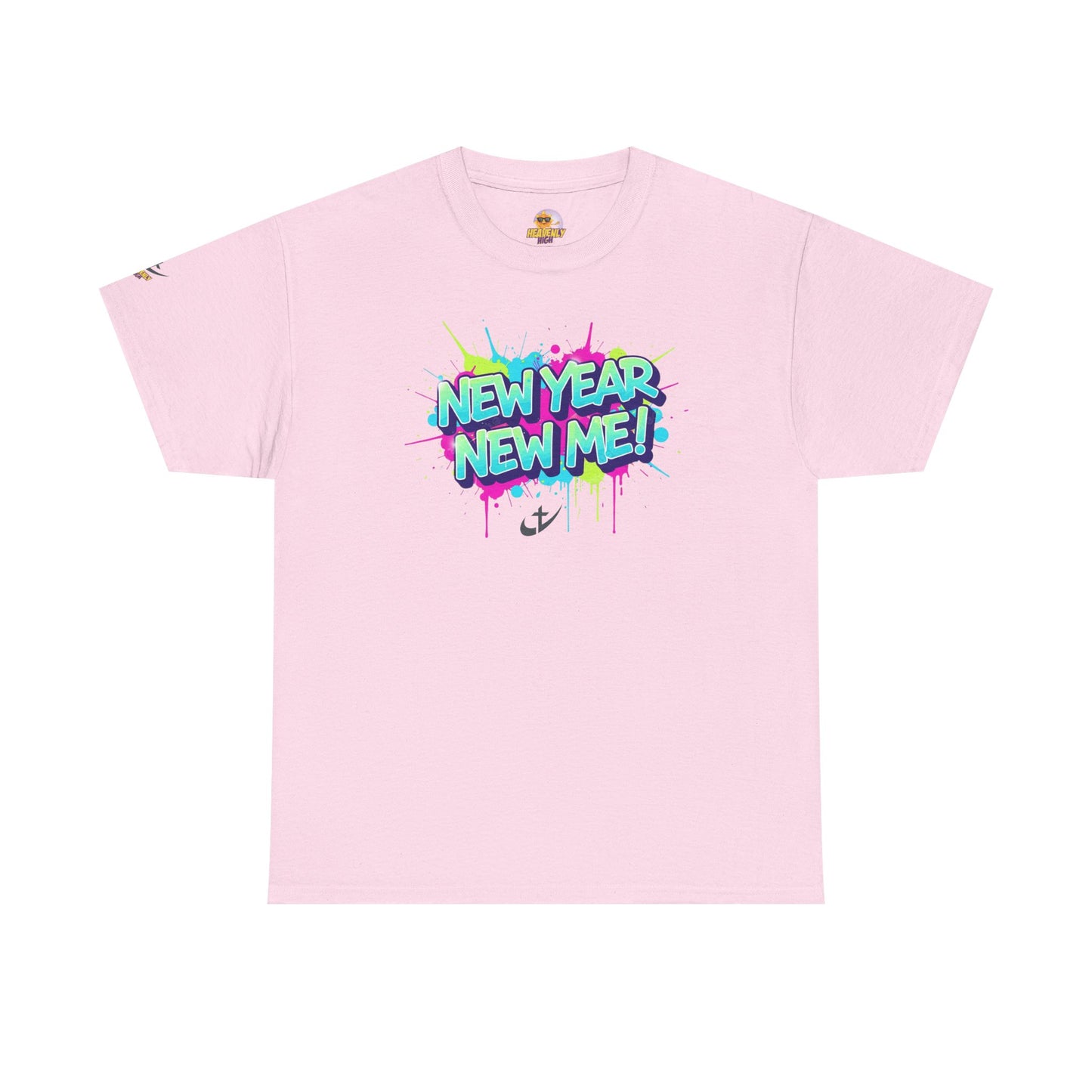 New Year New Me T-Shirt —  Graffiti Style Tee