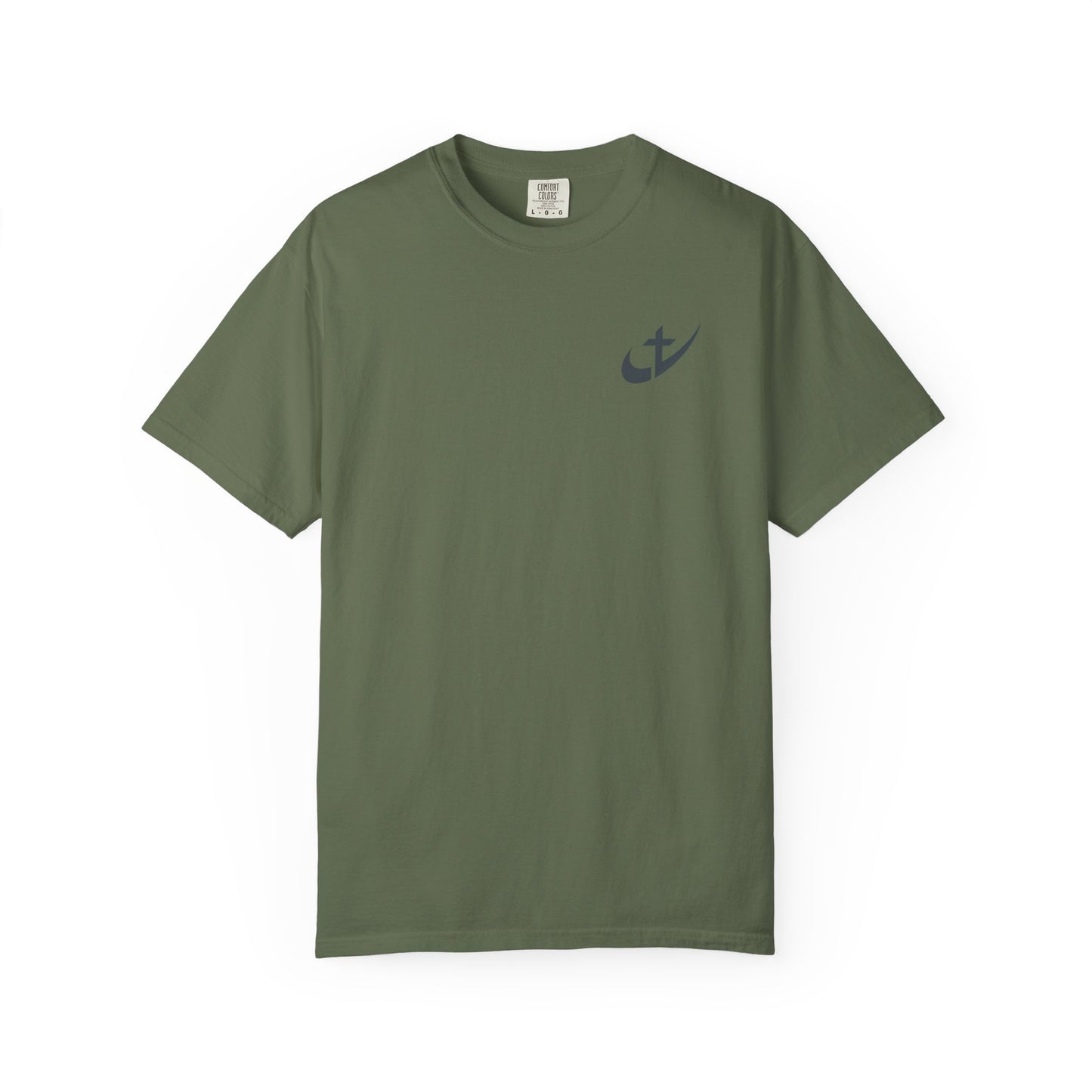 Wishing You Happiness & Success Swoosh Cross T-Shirt, Positive Vibes Motivational Clothing