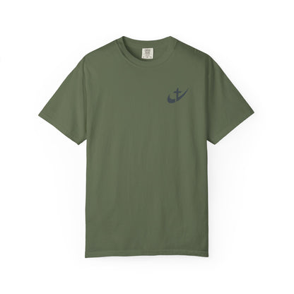 Wishing You Happiness & Success Swoosh Cross T-Shirt, Positive Vibes Motivational Clothing