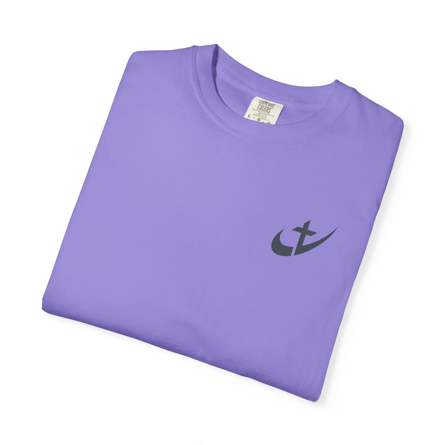 Wishing You Happiness & Success Swoosh Cross T-Shirt, Positive Vibes Motivational Clothing