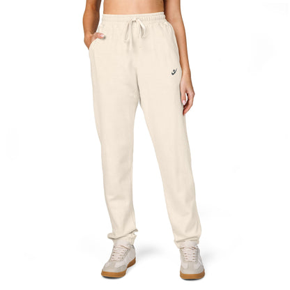 HeavenlyHigh Swoosh Sweatpants —  Athletic Fleece  Joggers