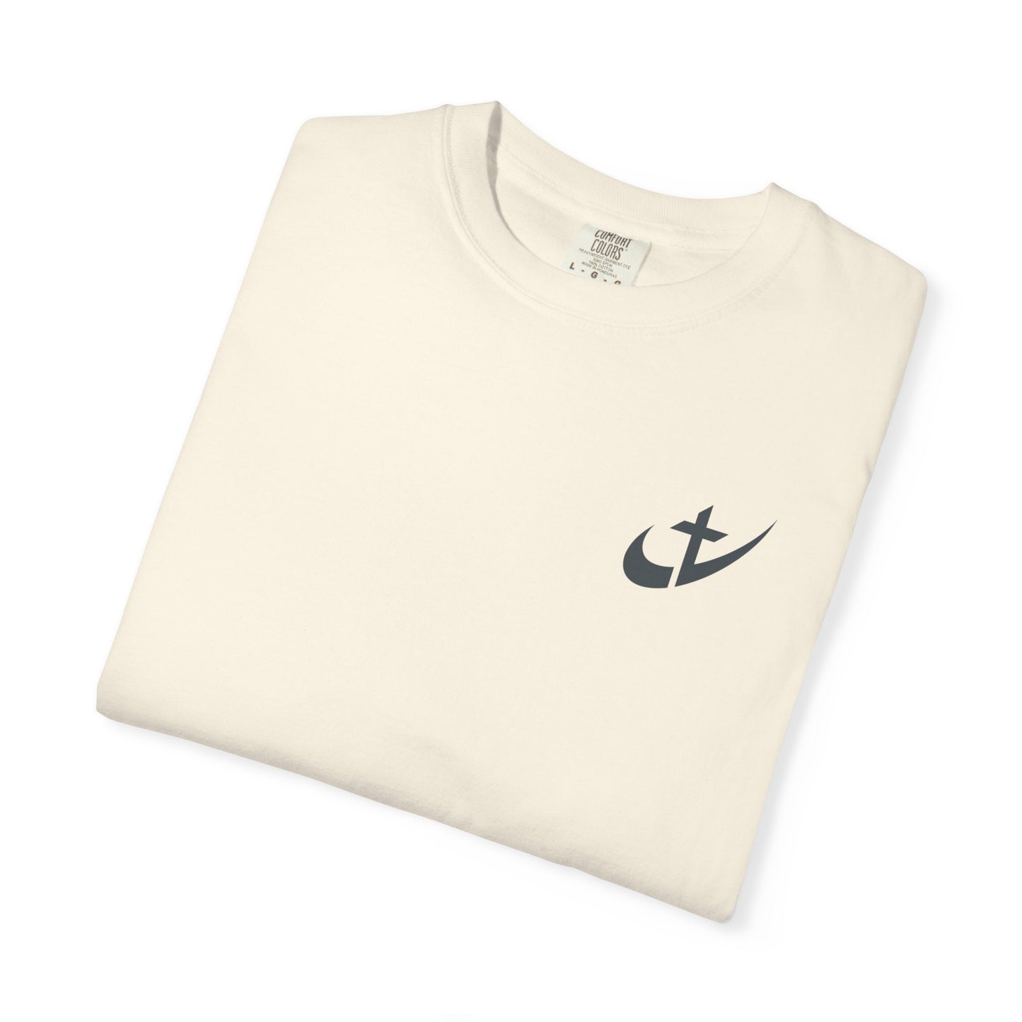 Wishing You Happiness & Success Swoosh Cross T-Shirt, Positive Vibes Motivational Clothing