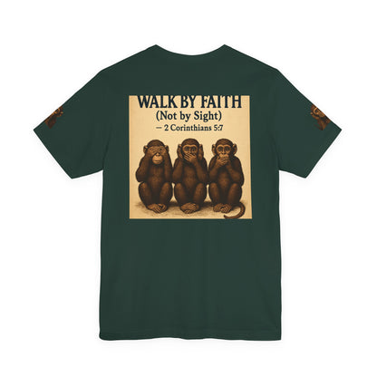 Walk By Faith Tee: Unisex Short Sleeve Shirt, Motivational Tee, Thoughtful Gift for Nature Lovers, Adventure Clothing, [...]