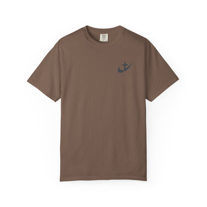 Wishing You Happiness & Success Swoosh Cross T-Shirt, Positive Vibes Motivational Clothing