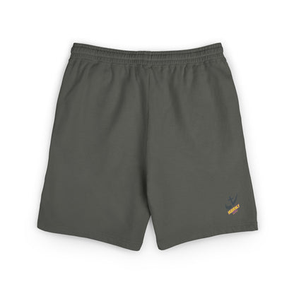 "Live Active. Stay Inspired." Sweat Shorts — Lightweight Casual Lounge Shorts (White Logo)