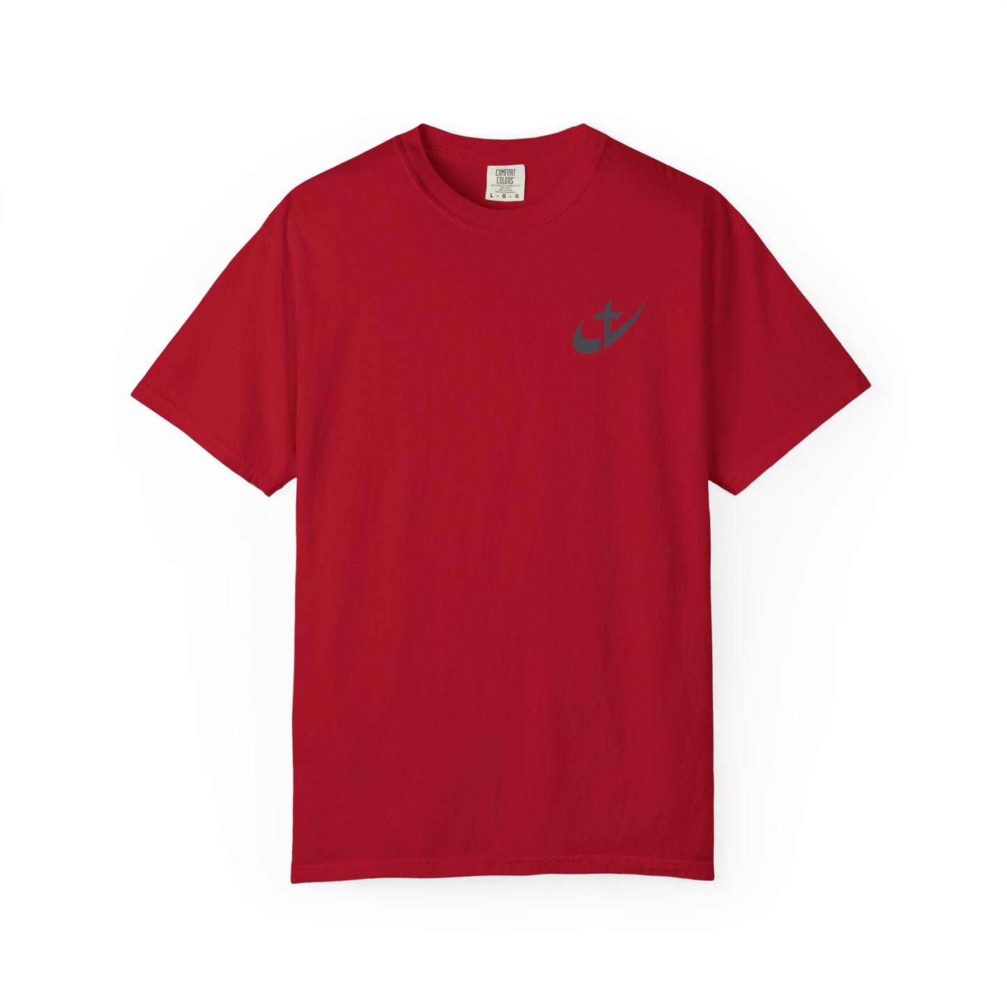 Wishing You Happiness & Success Swoosh Cross T-Shirt, Positive Vibes Motivational Clothing