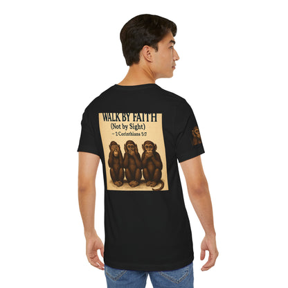 Walk By Faith Tee: Unisex Short Sleeve Shirt, Motivational Tee, Thoughtful Gift for Nature Lovers, Adventure Clothing, [...]